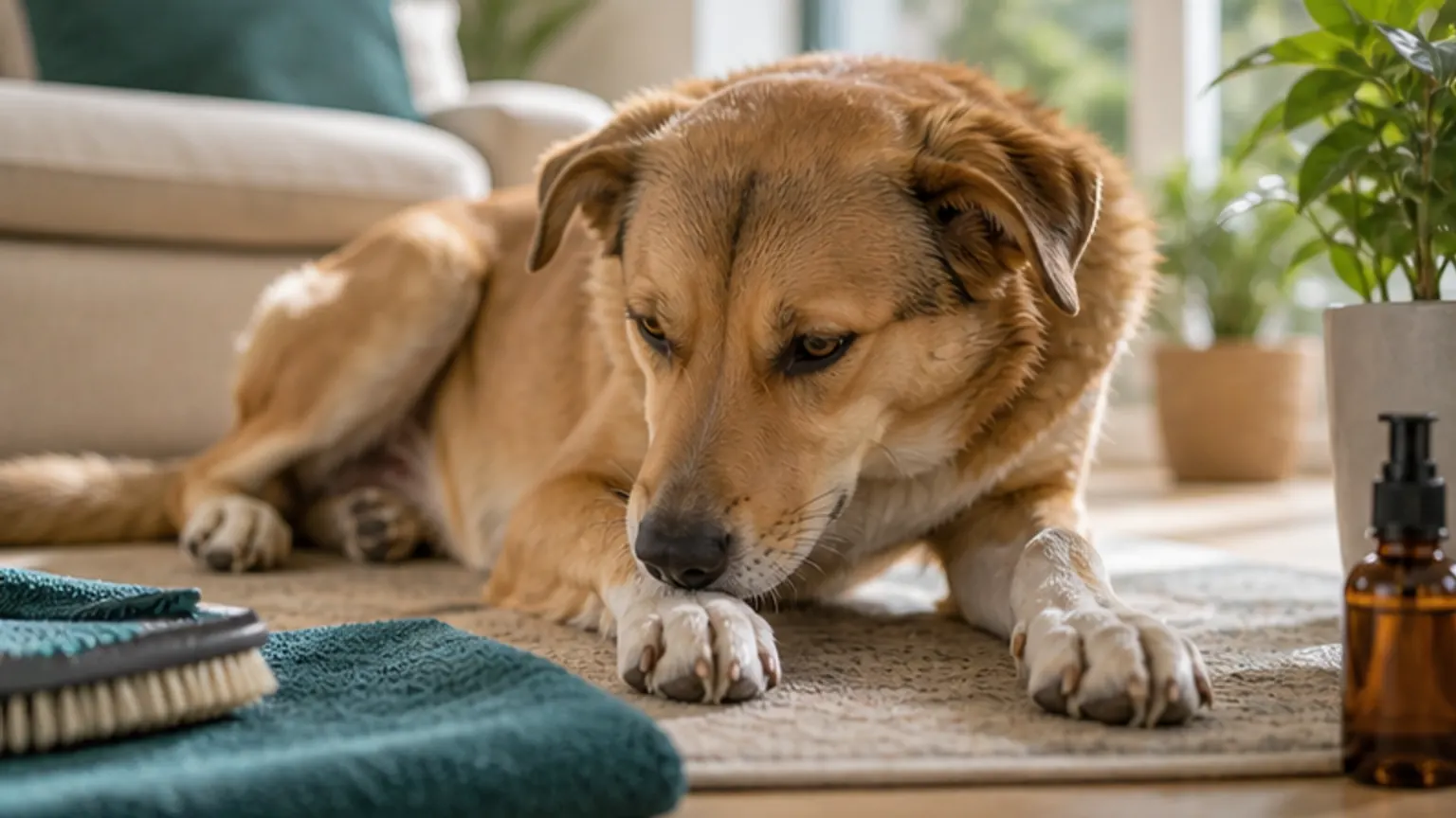 Imagem editorial sobre patas do cão cheiram mal? o detalhe que muitos tutores ignoram