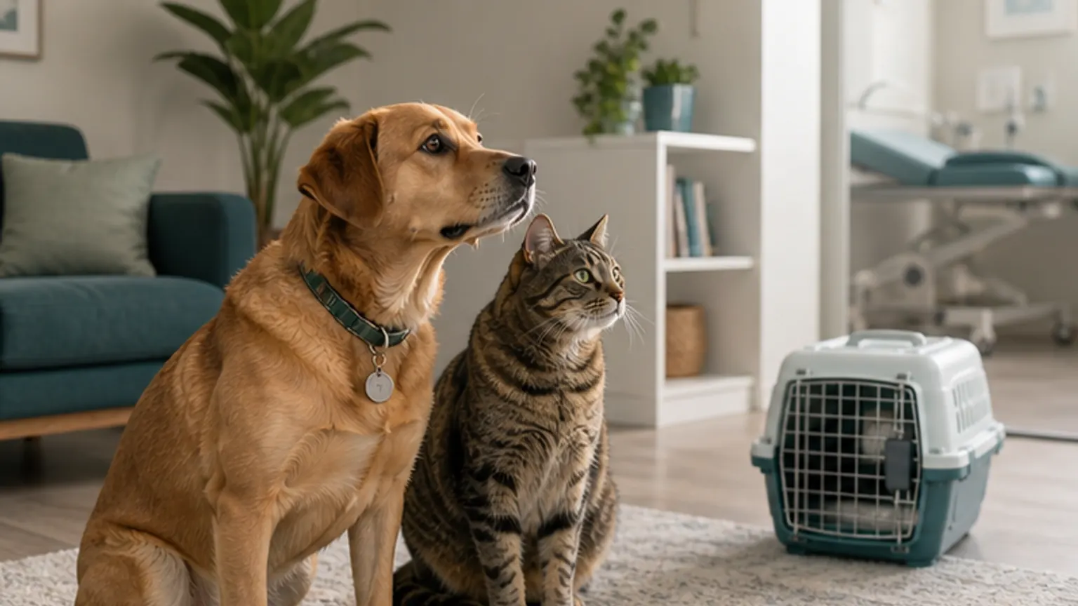 Imagem editorial sobre sinais de que o seu animal precisa de cuidados imediatos