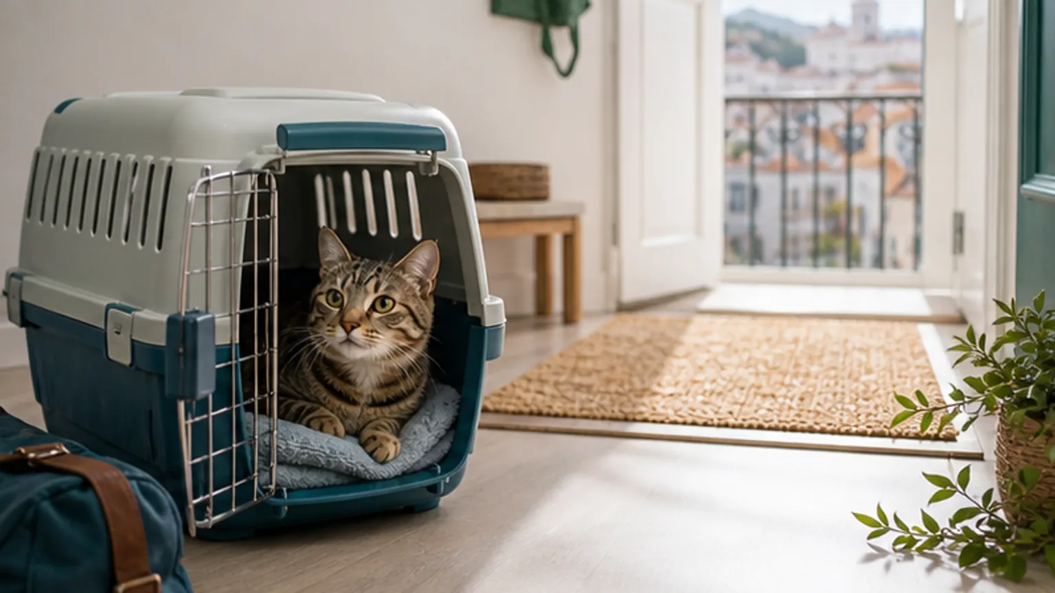 Imagem editorial sobre o gato odeia a transportadora? 6 compras que ajudam e 3 que atrapalham